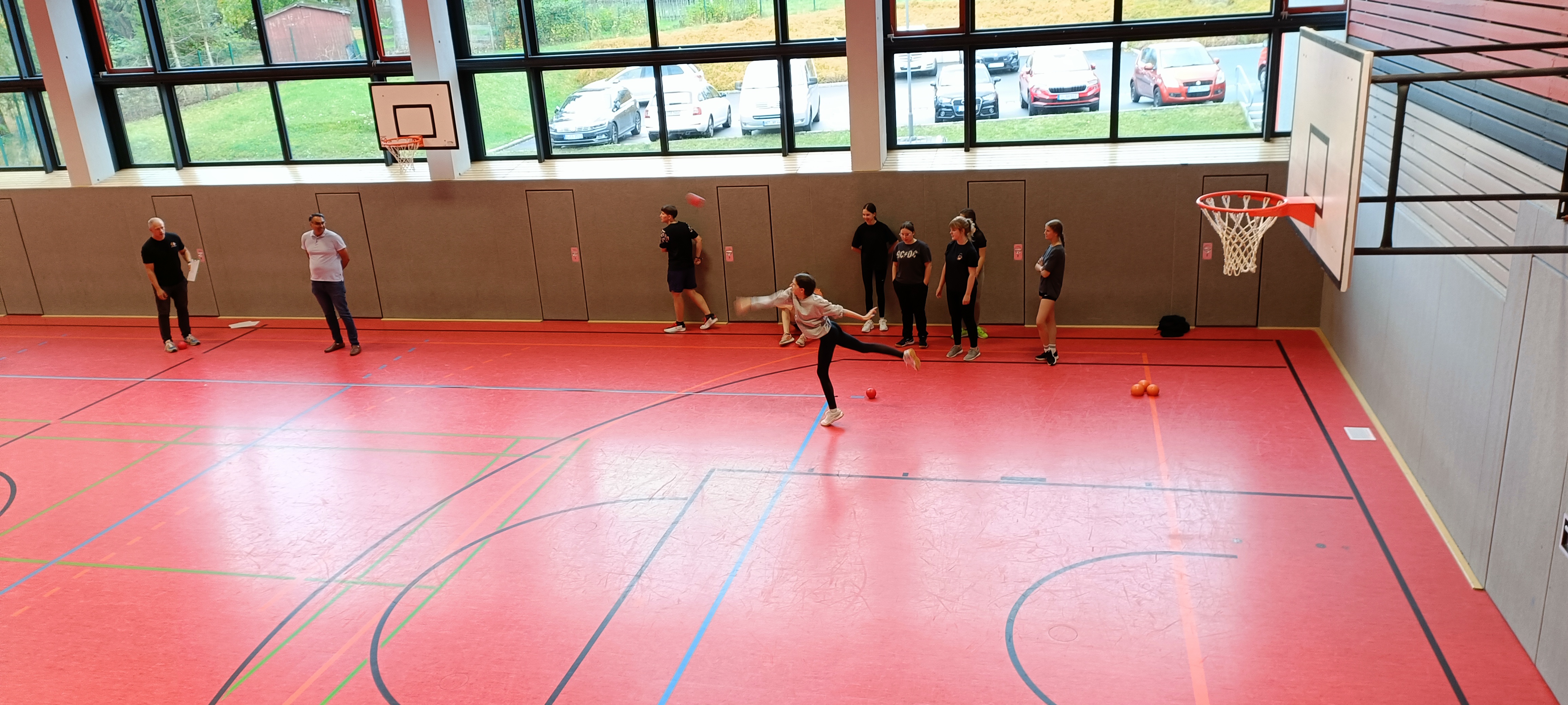 Kugelstoßen Sporttage